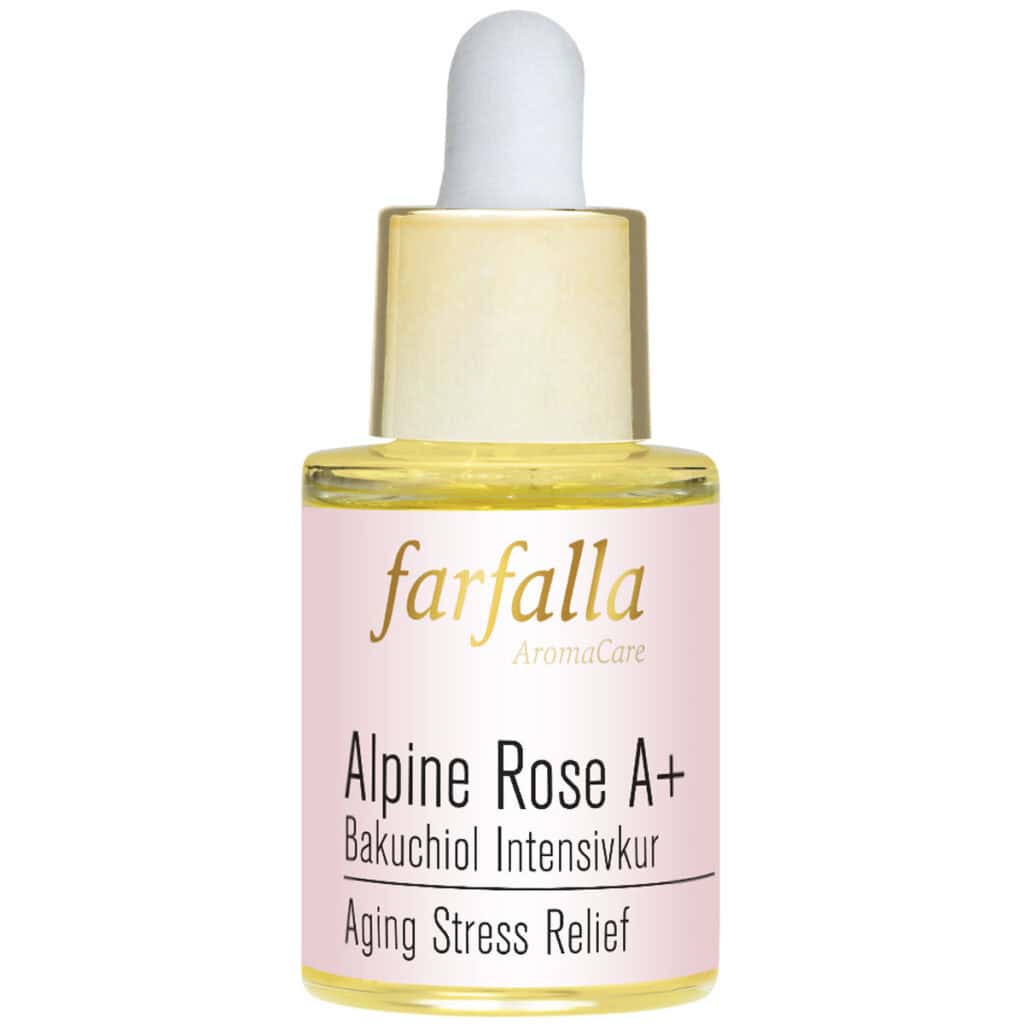 Farfalla - Alpine Rose A+ Bakuchiol Intensivkur - Aging Stress Relief