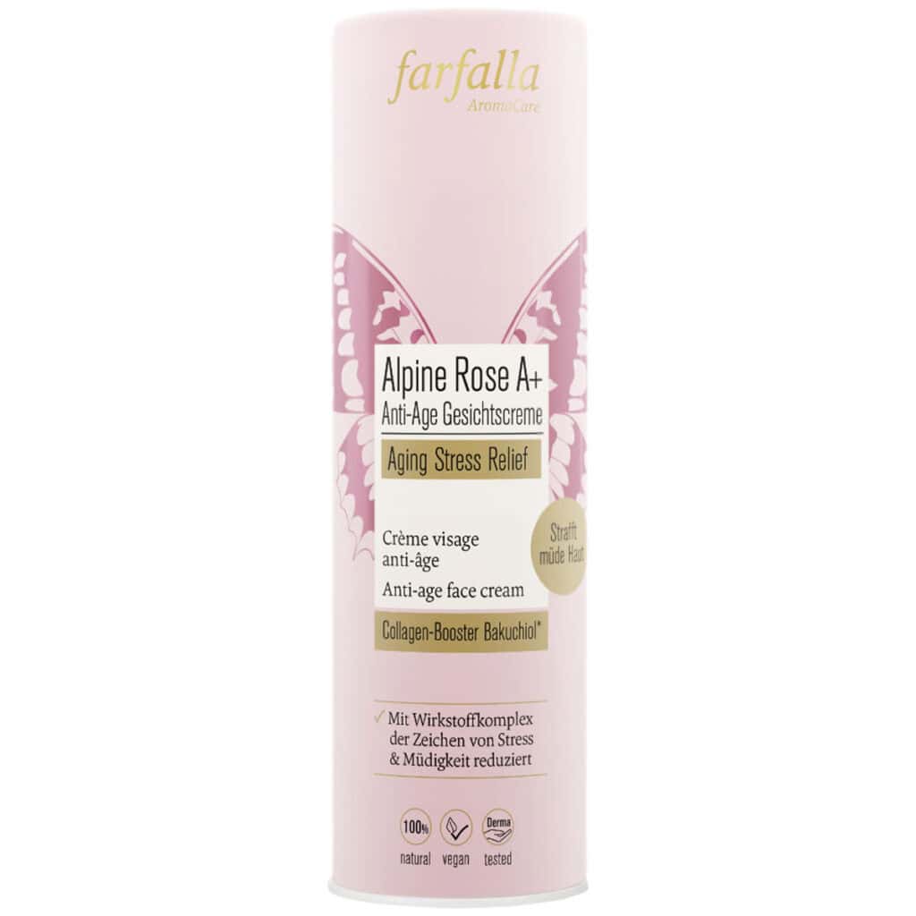 Farfalla - Alpine Rose A+ Anti-Age Gesichtscreme - Aging Stress Relief