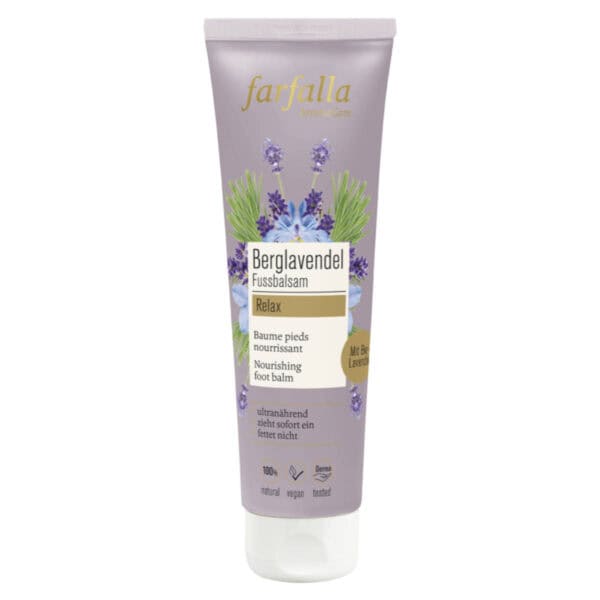 Farfalla Berglavendel Fussbalsam 75 ml - Relax