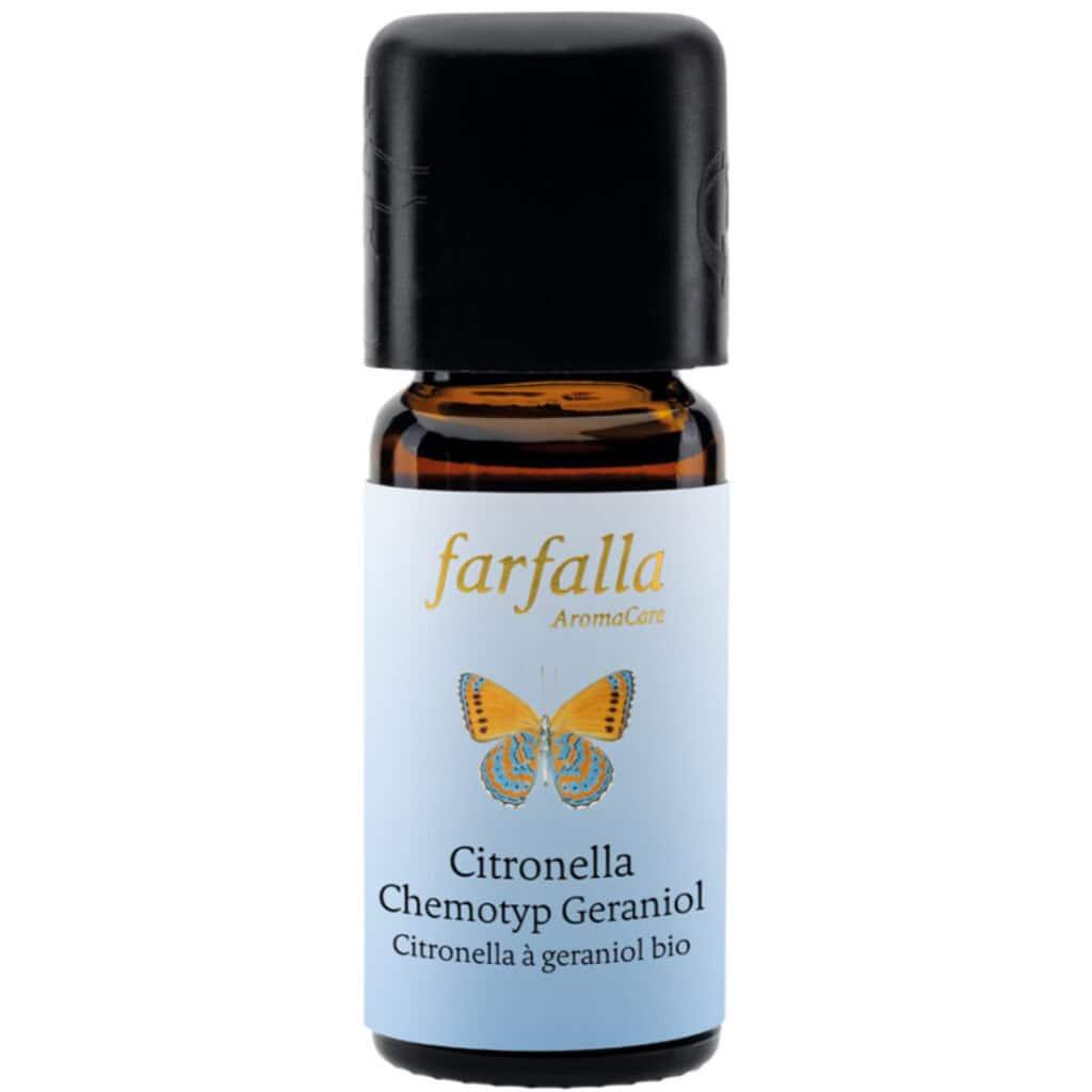 Farfalla Citronella Geraniol bio 10 ml - Citronellaöl