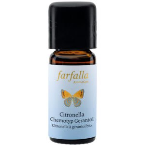 Farfalla Citronella Geraniol bio 10 ml - Citronellaöl