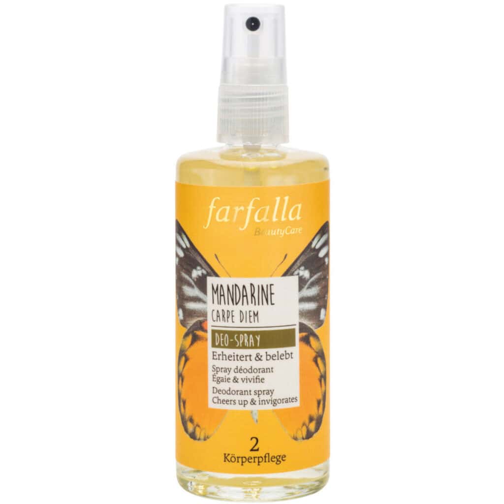 Farfalla Deo Spray - Mandarine - 100 ml