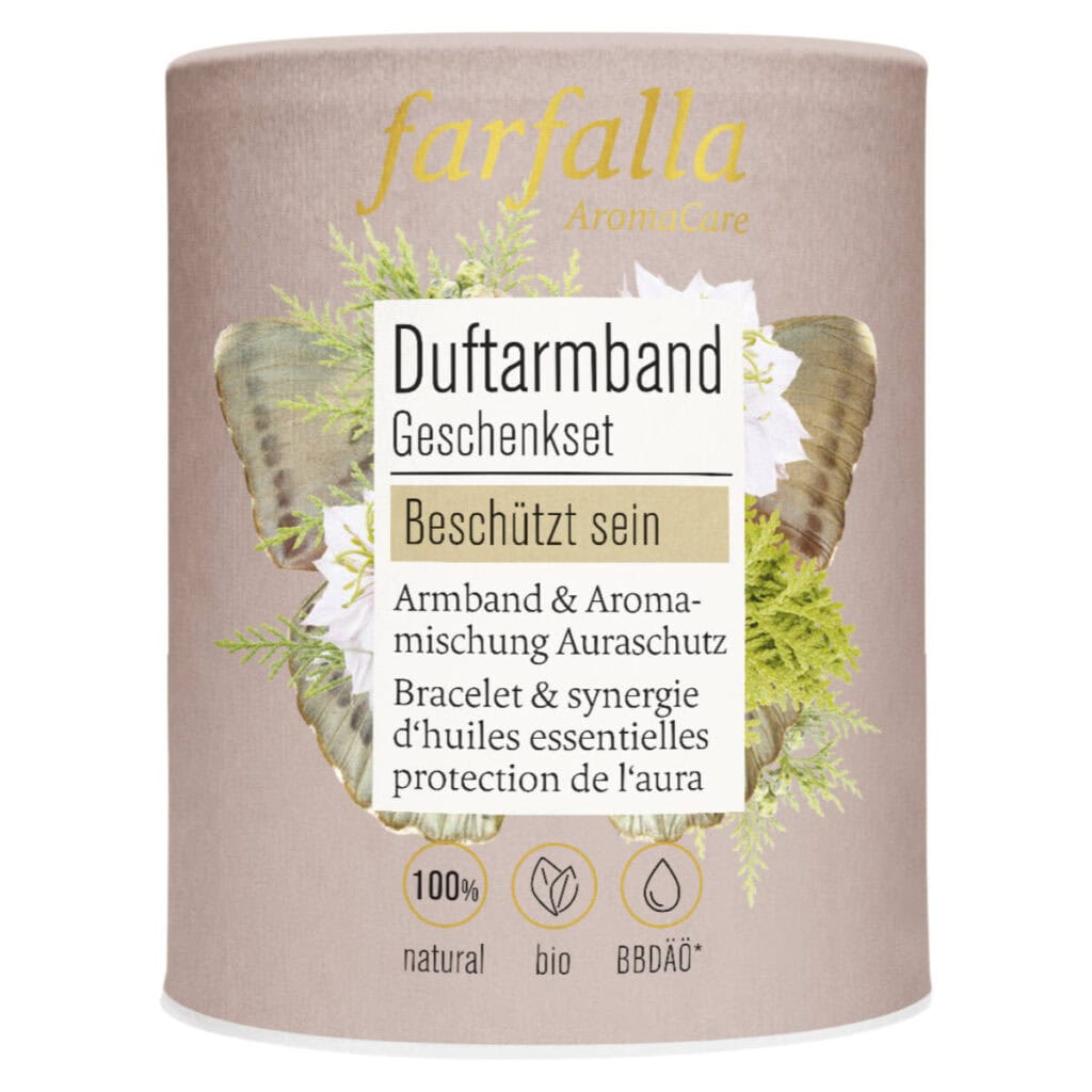 Farfalla Geschenkset Duftarmband Beschützt sein