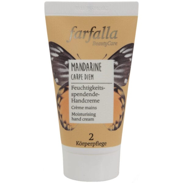 Farfalla Feuchtigkeitsspendende Handcreme - Mandarine