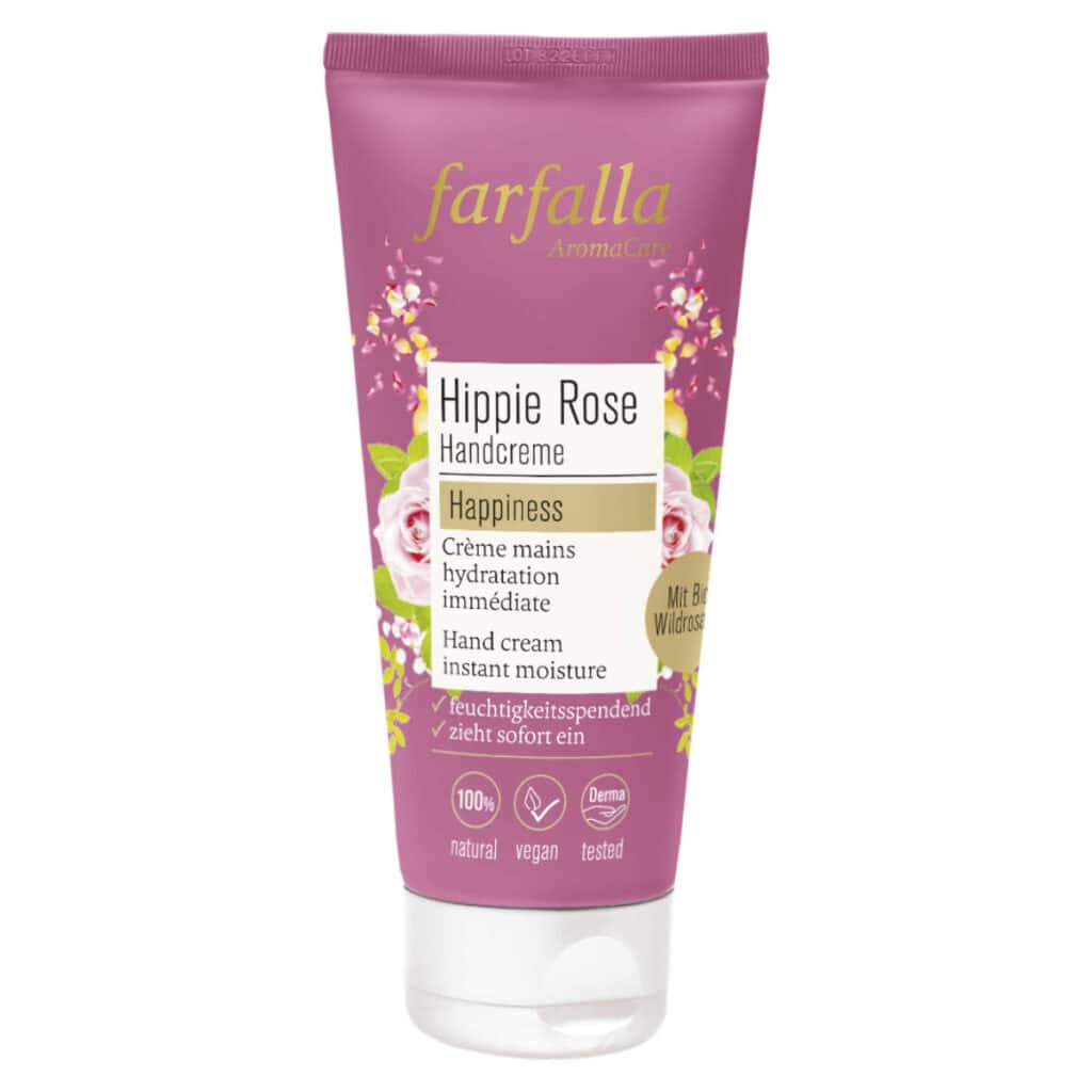 Farfalla Hippie rose Handcreme 50 ml - Happiness