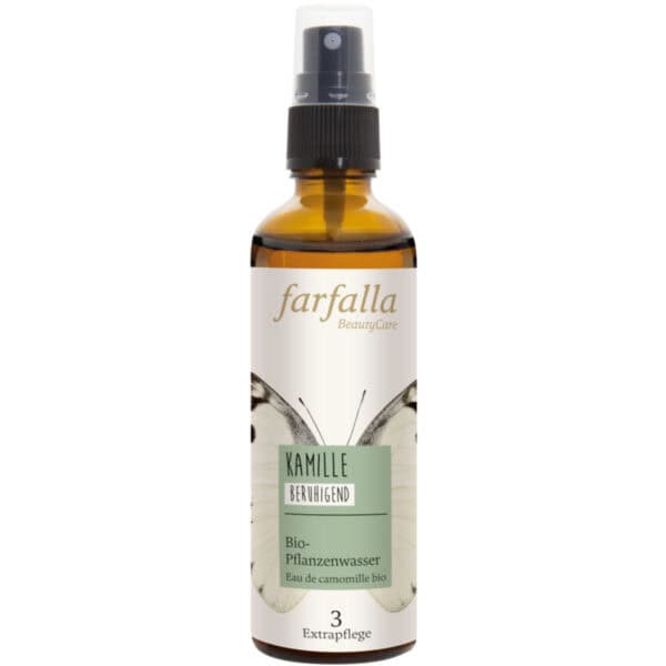 Farfalla Kamillenwasser bio 75 ml - Kamille-Hydrolat