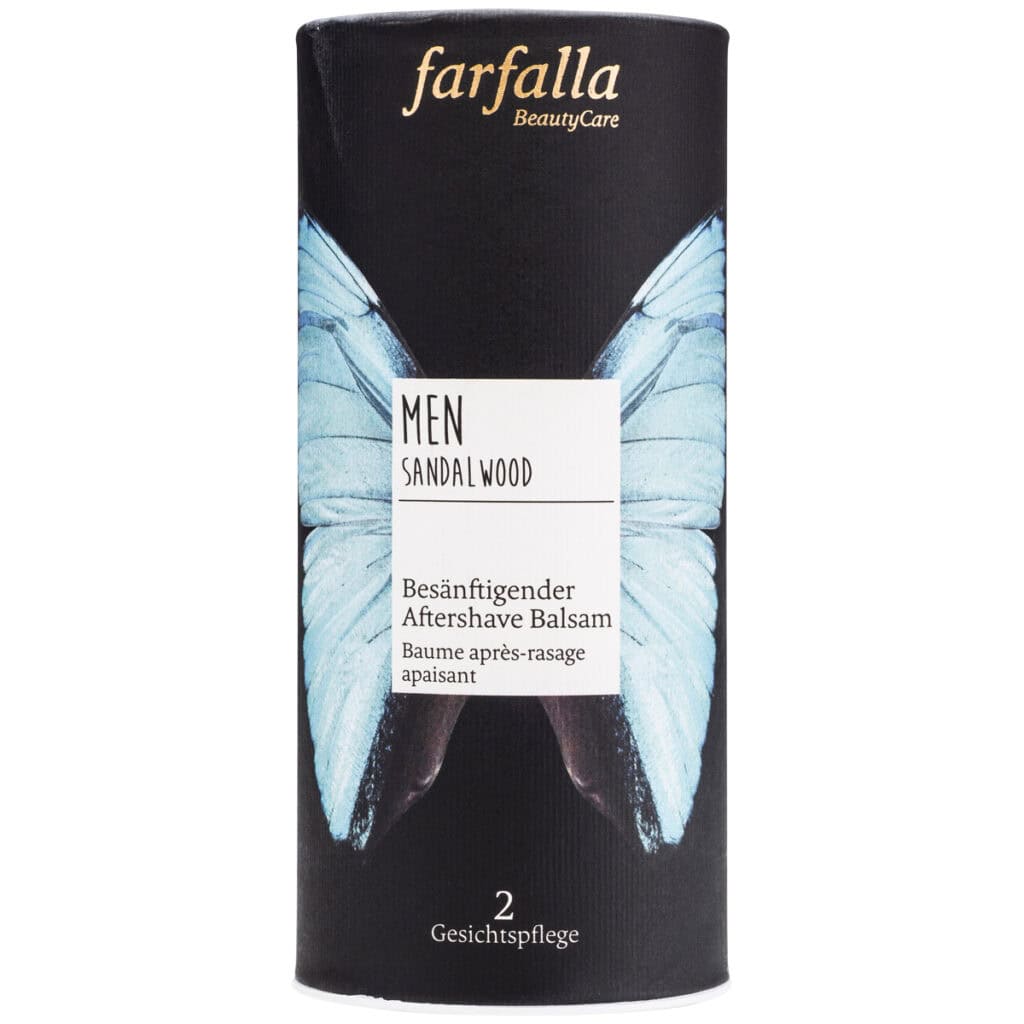 Farfalla - Besänftigender Aftershave Balsam - Sandalwood