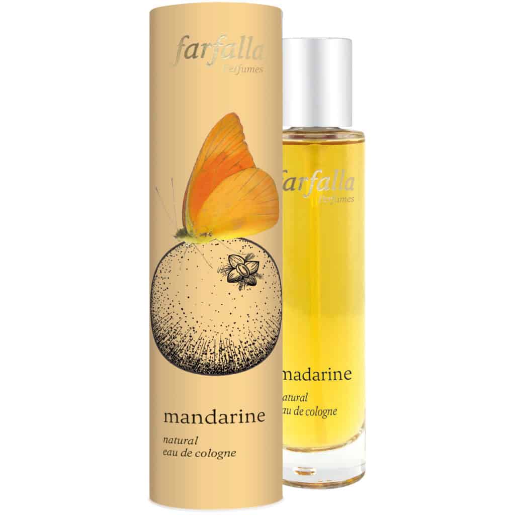 Farfalla Naturparfum mandarine 50 ml - eau de cologne