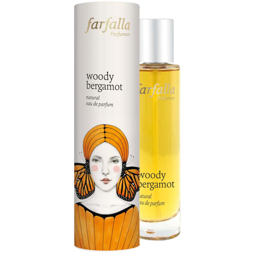 Farfalla Naturparfum woody bergamot 50 ml - eau de parfum