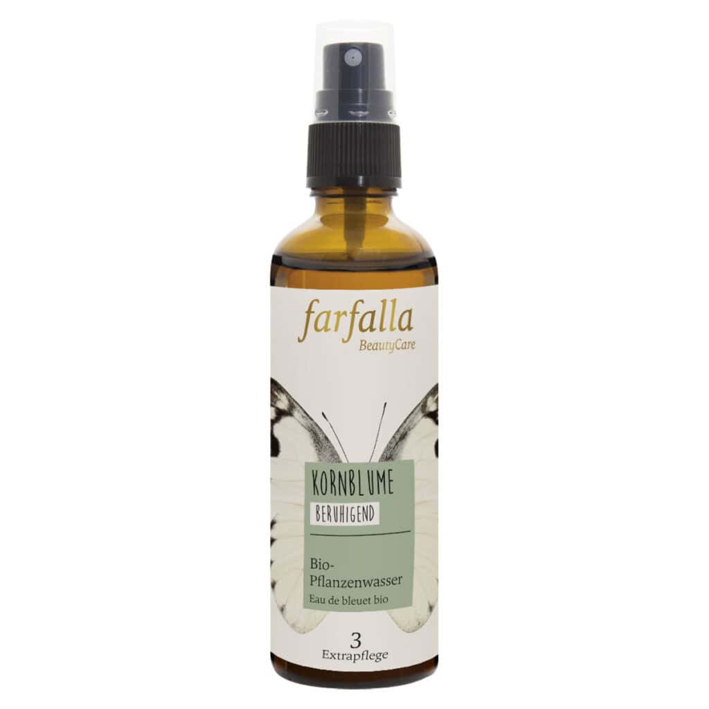 Farfalla Kornblumenwasser bio 75 ml - Kornblume-Hydrolat