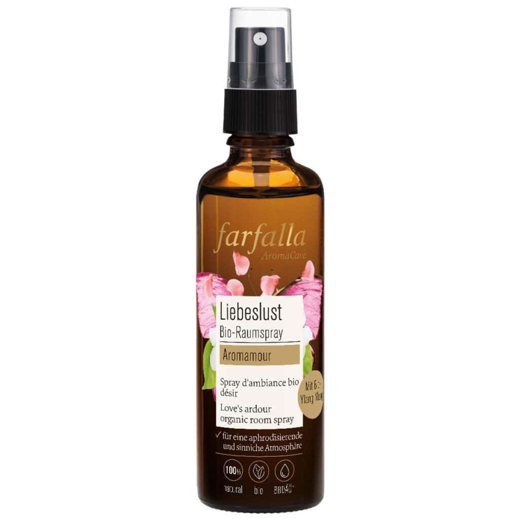 Farfalla Liebeslust - Aromamour - Raumspray bio 75 ml