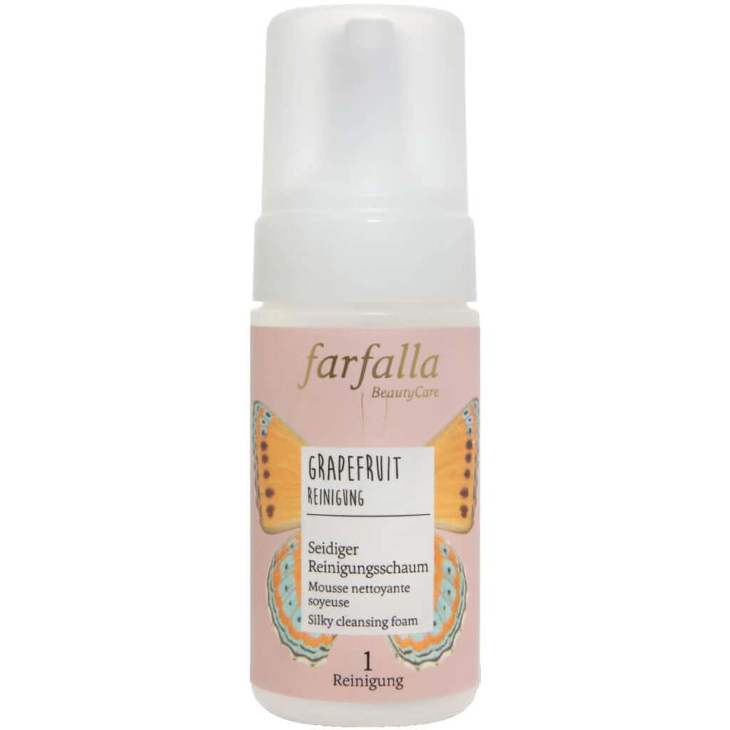 Farfalla Seidiger Reinigungsschaum Grapefruit 120 ml