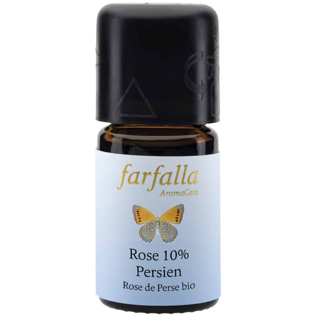 Farfalla Rose Persien 10% bio 5 ml - Rosenöl