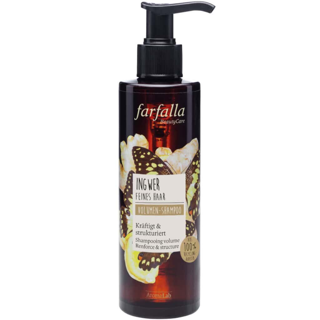 Farfalla Volumen-Shampoo - Ingwer 200 ml