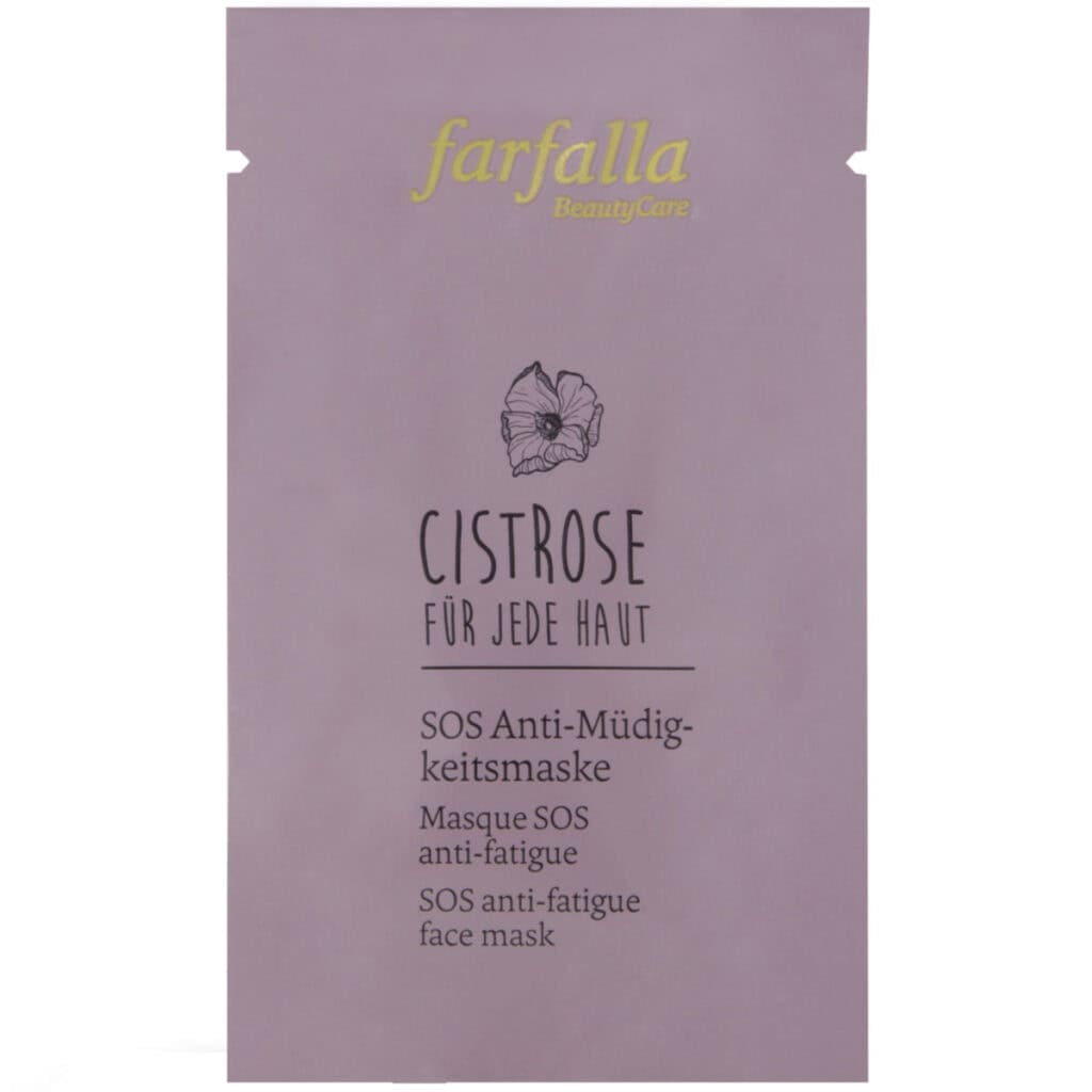 Farfalla SOS Anti-Müdigkeitsmaske - Cistrose - 7 ml