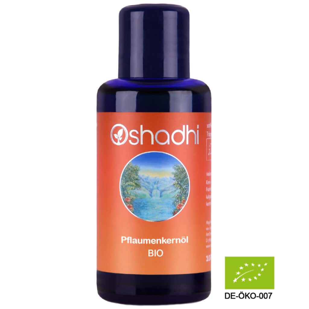 Oshadhi Pflaumenkernöl bio 30 ml - Pflegeöl