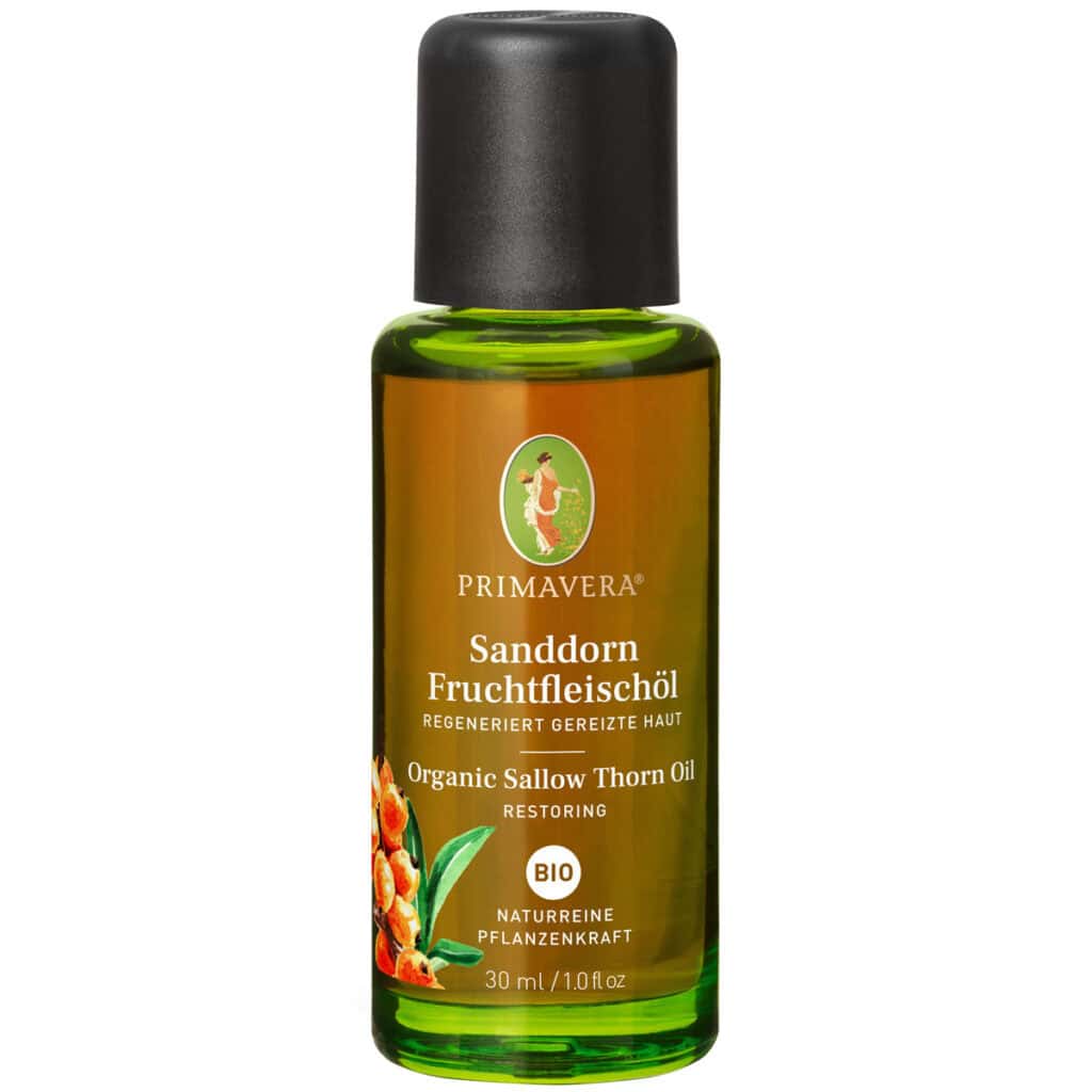 Primavera Sanddornfruchtfleischöl bio 30 ml - Pflegeöl