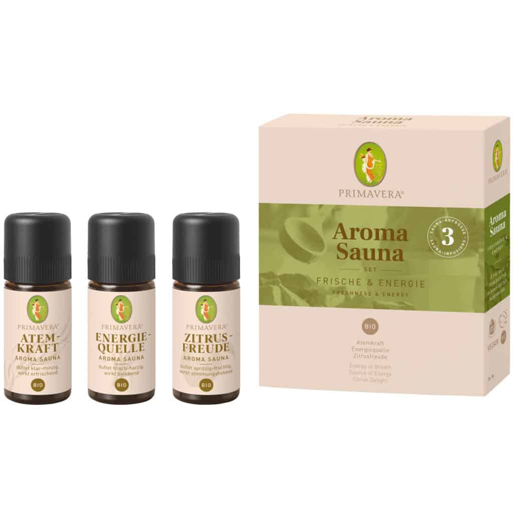 Primavera - Set Aroma Sauna Frische & Energie