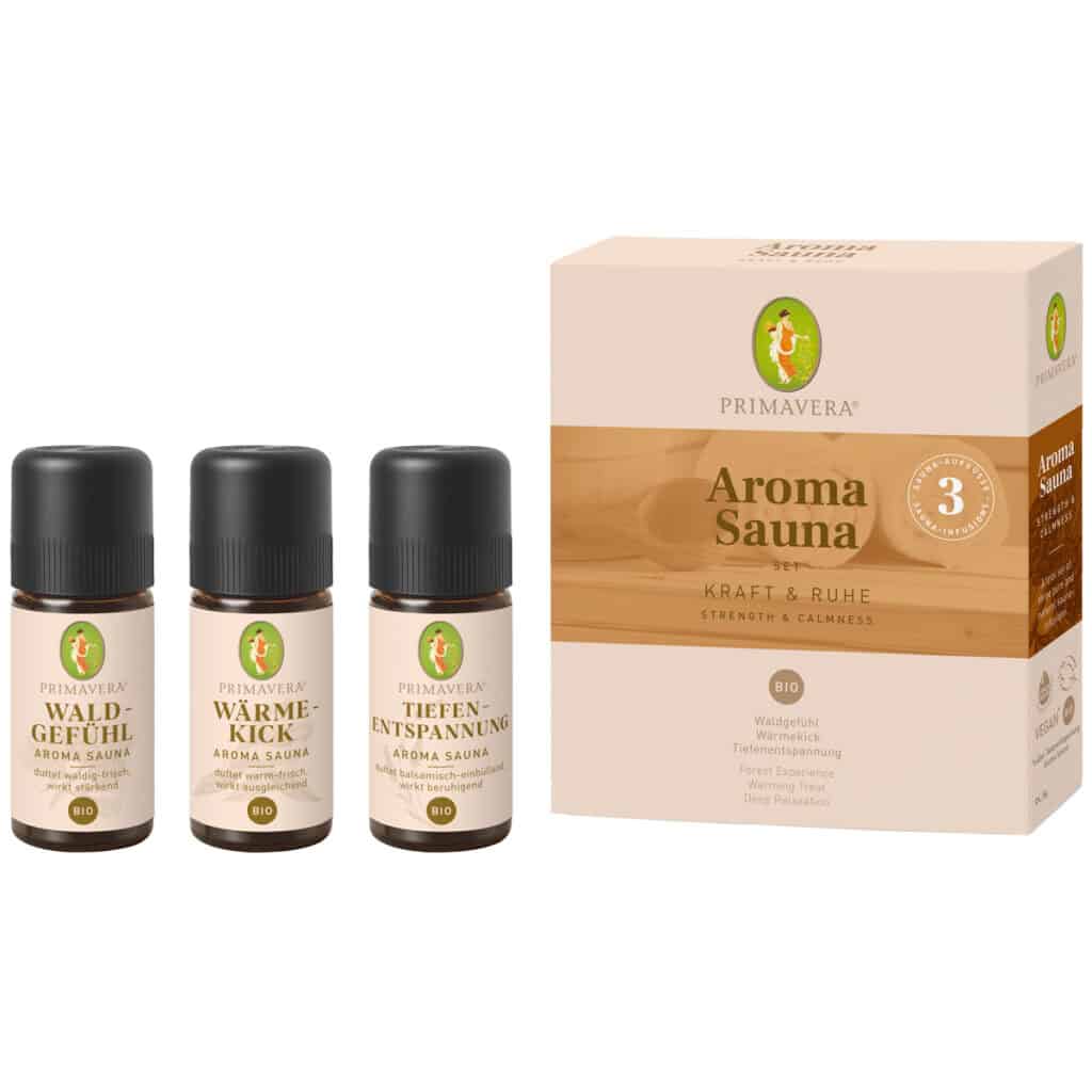 Primavera - Set Aroma Sauna Kraft & Ruhe