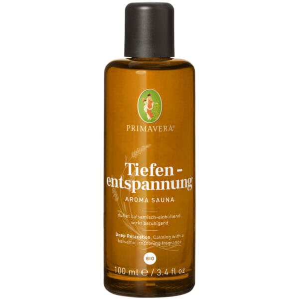 Primavera Tiefenentspannung Aroma Sauna bio 100 ml