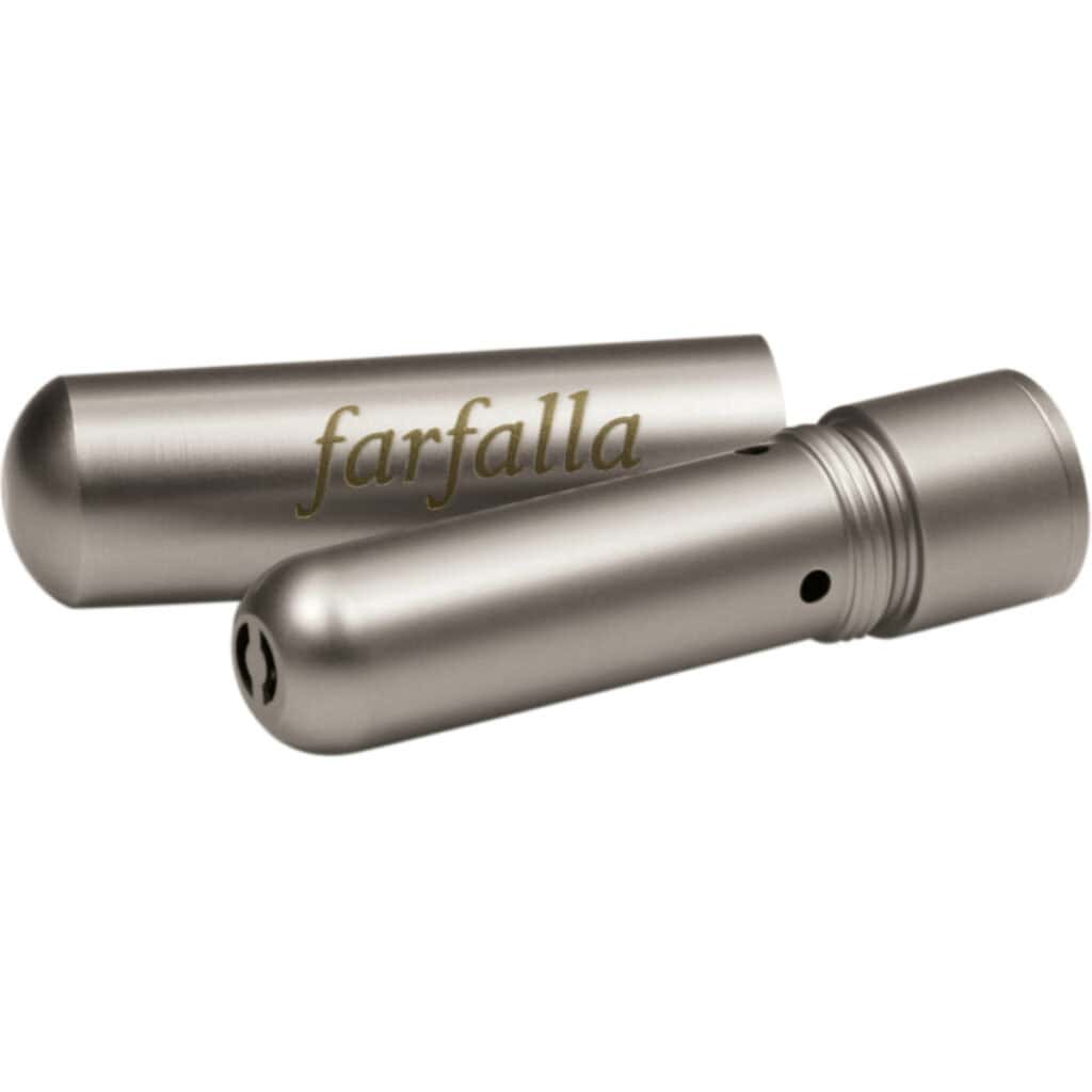 Farfalla Riechstift Edelstahl beige