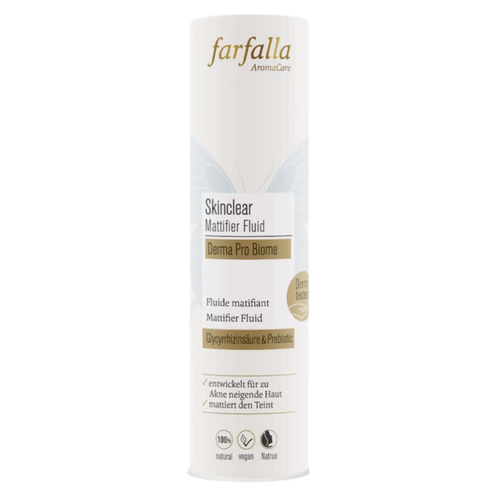 Farfalla Skinclear Mattifier Fluid, Derma Pro Biome