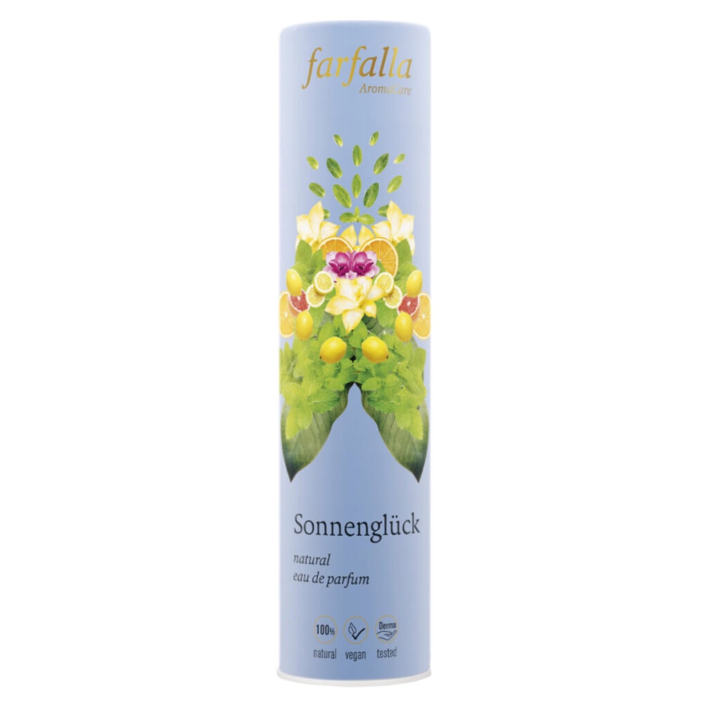 Farfalla Sonnenglück, natural eau de parfum