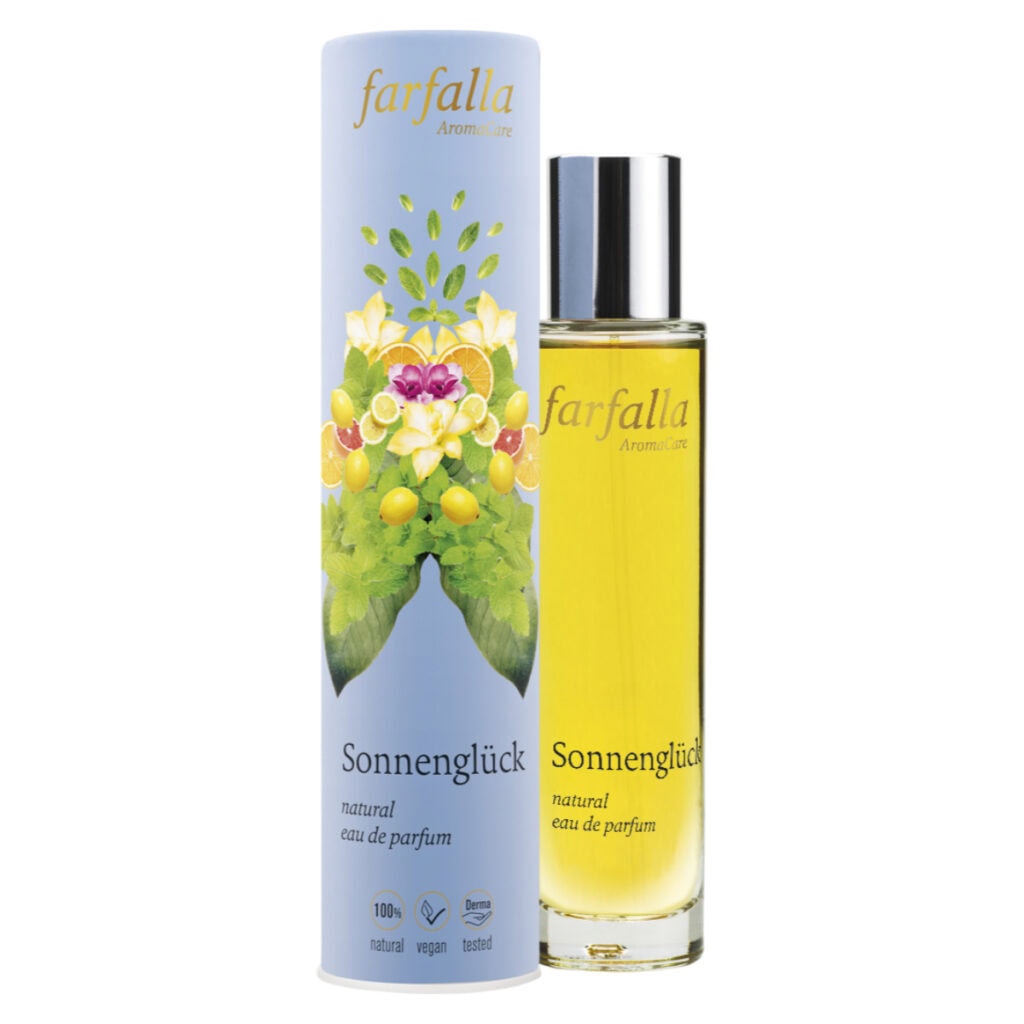 Farfalla Sonnenglück, natural eau de parfum